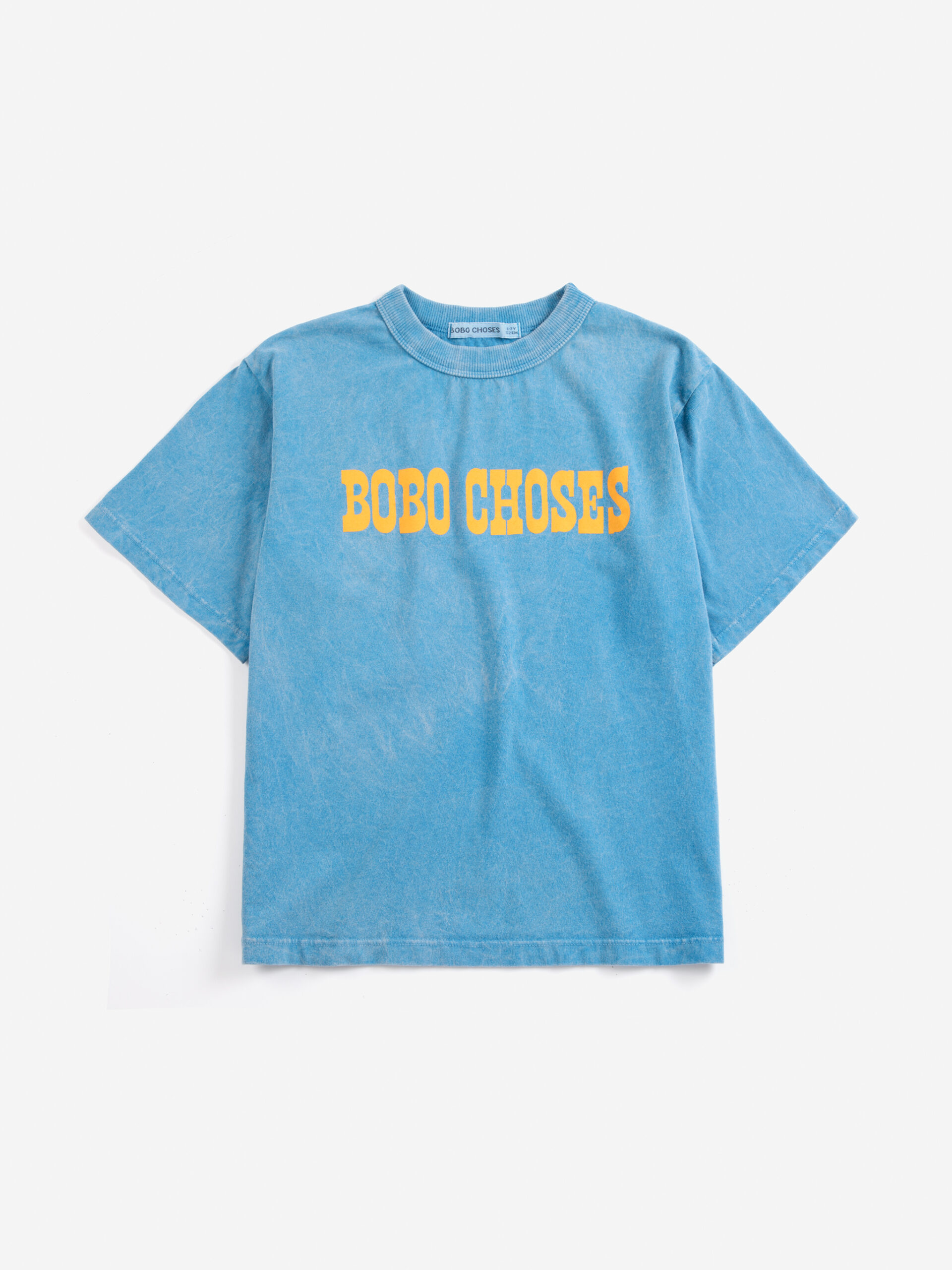 pop t-shirt bobo choses all about monsters niebieska bluzka z krótkim rękawem