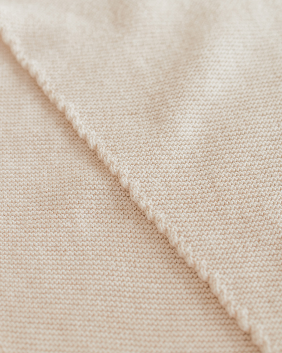 HVID Triangle Scarf Josephina Cream chusta szalik