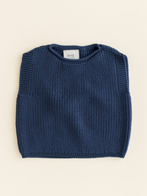 HVID Vest Harvey Baby Blue kamizelka wełna merino