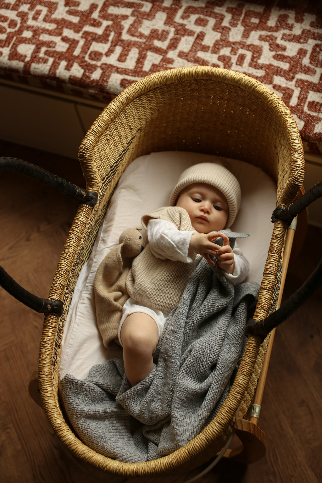 HVID Vest Harvey Baby Cream merino wool