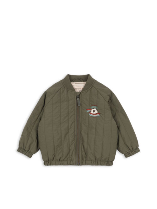 juno bomber jacket kurtka piłka nożna konges slojd dziecięca zielona