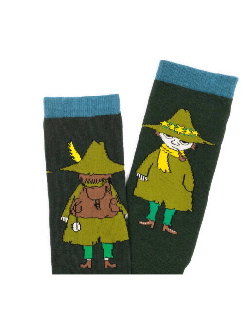 Moomin Snufkin socks