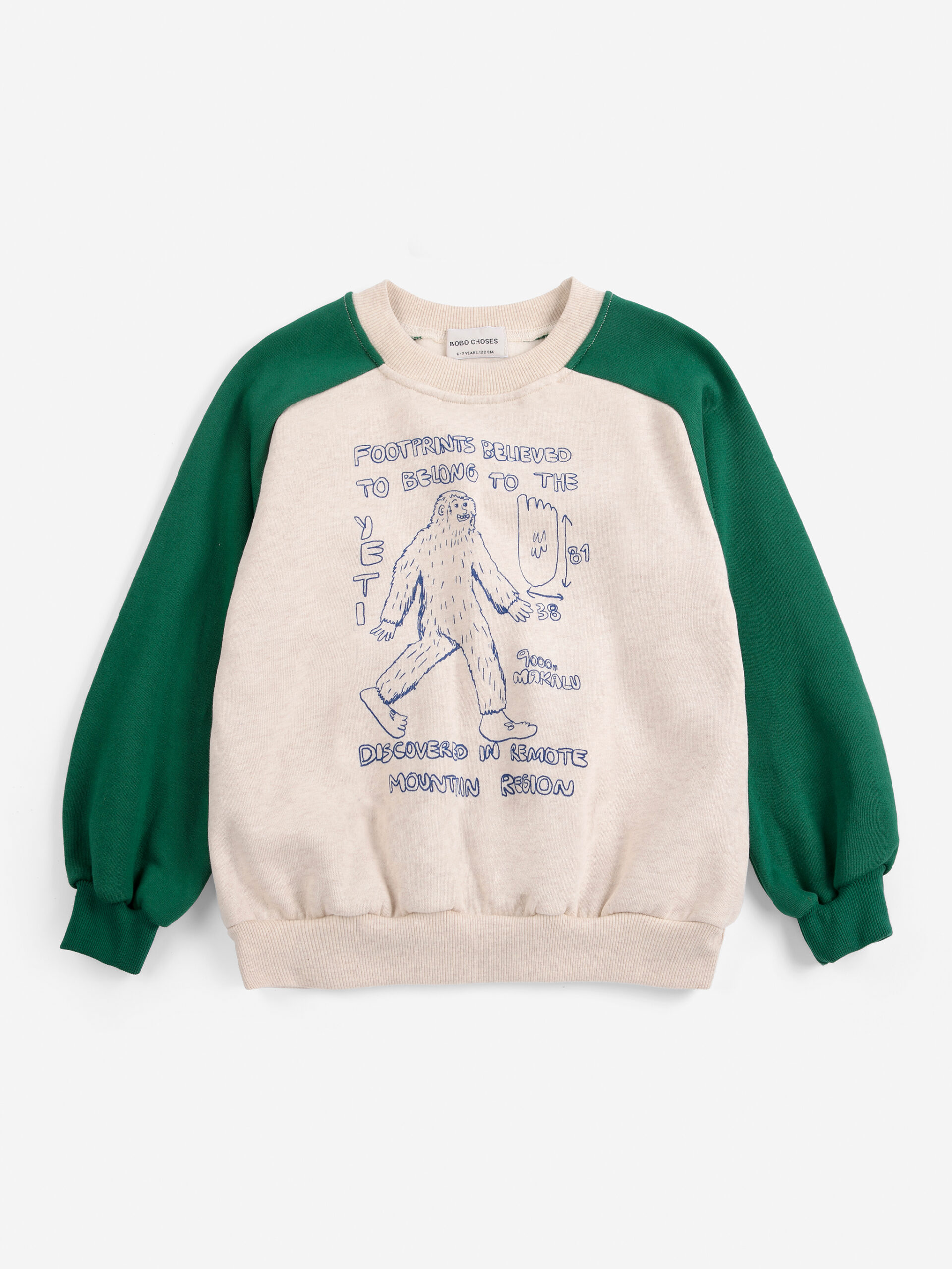 yeti BOBO CHOSES Bluza Mr. Footish raglan