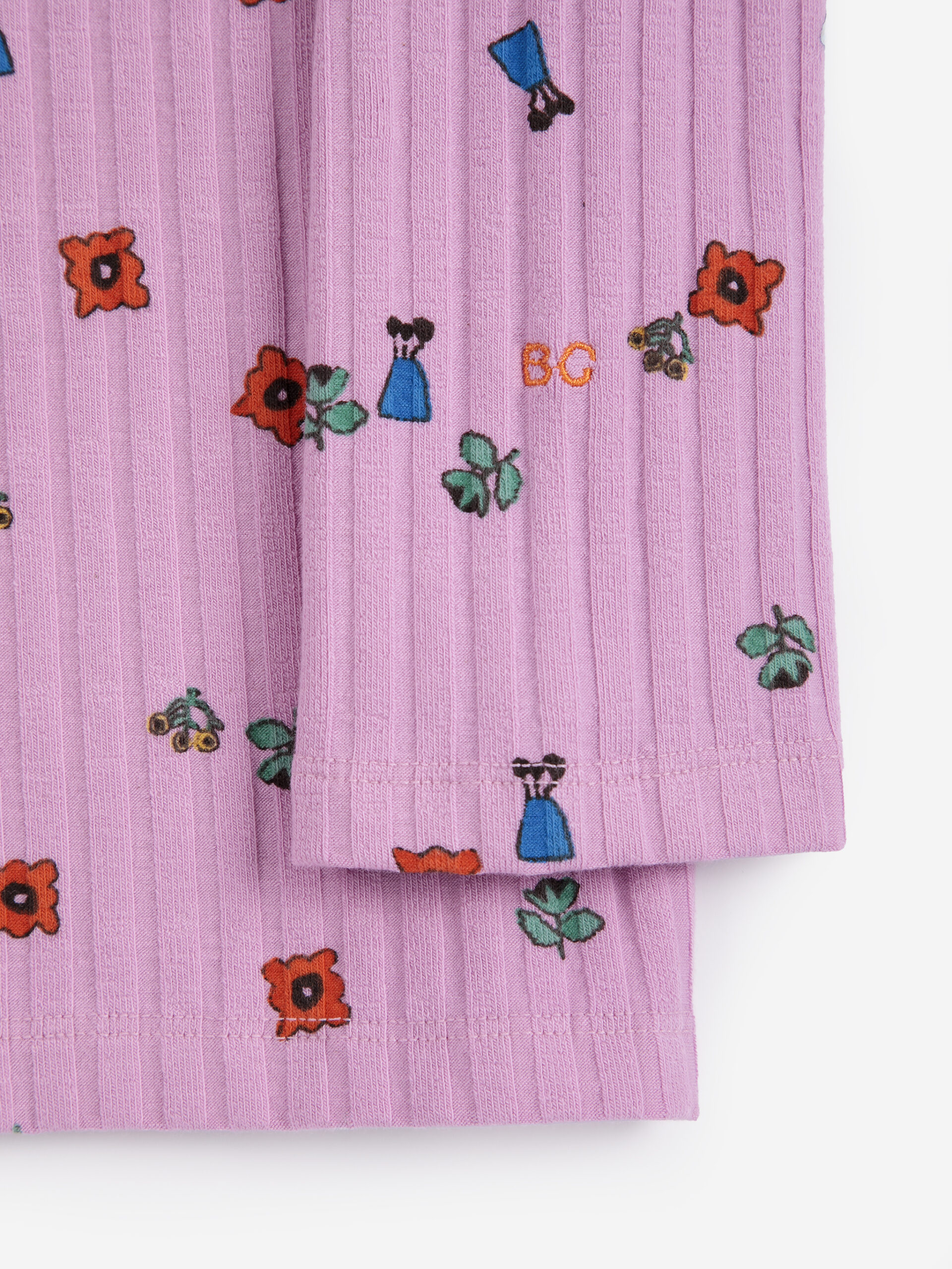 Blossom all over turtleneck T-shirt półgolfik dziewczęcy bobo choses