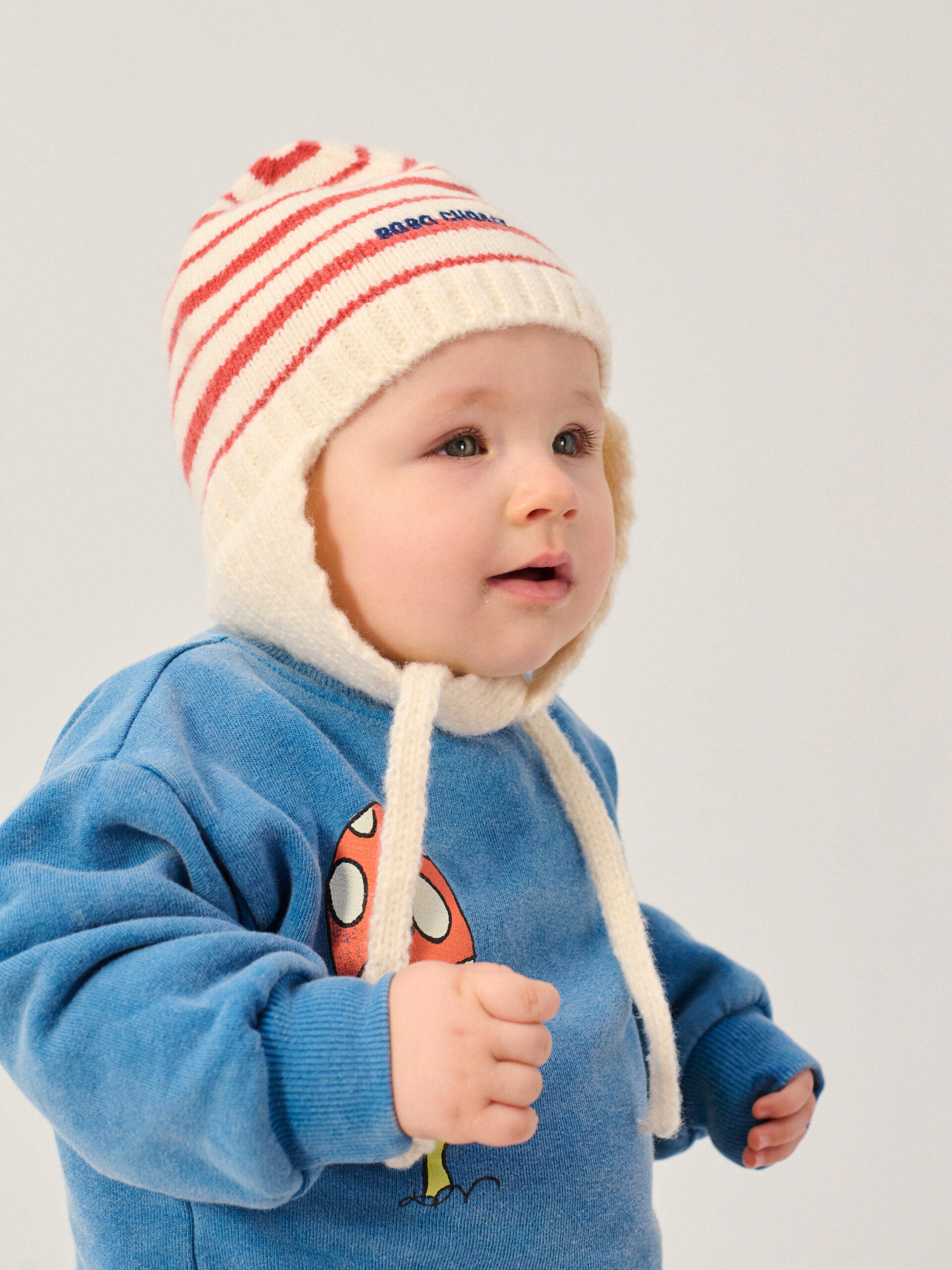 Mush Monster Duo bluza niemowlęca dziecięca bobo choses niebieska