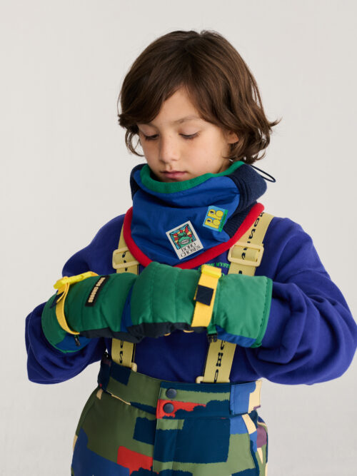 komin ze ściągaczem bobo choses neckwarmer color block