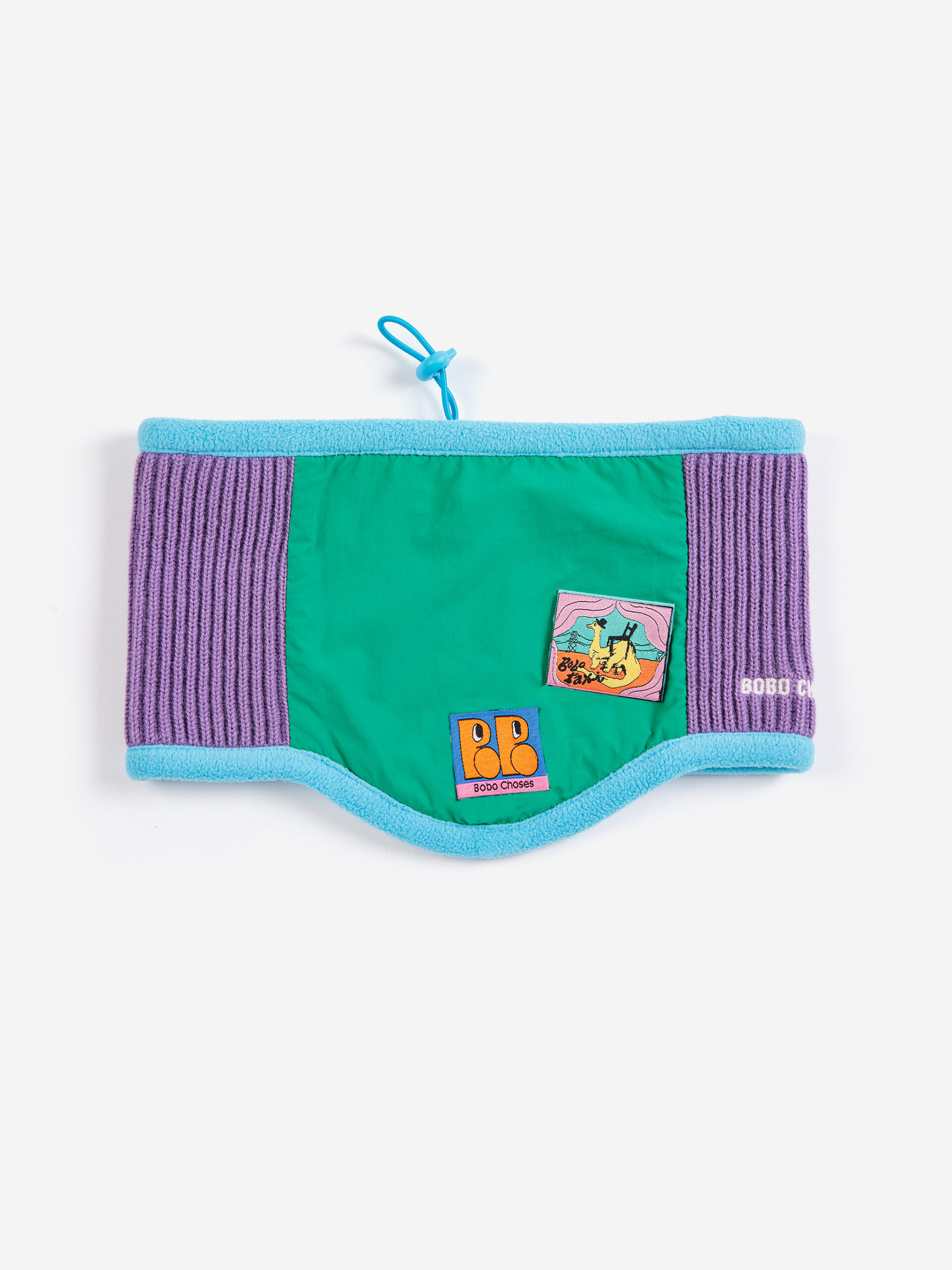 komin neck warmer bobo choses color block all about monsters szalik kolorowy