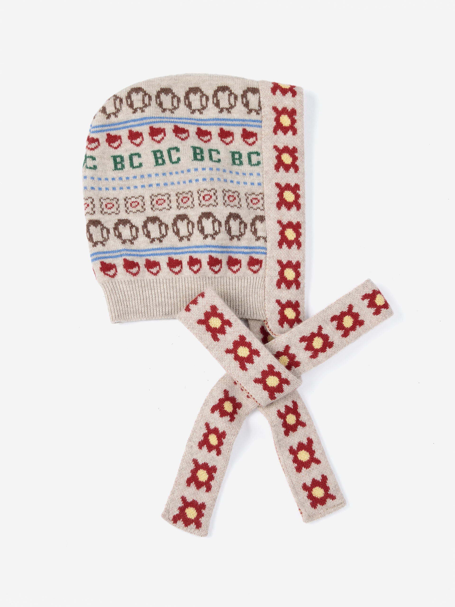 Bobo Choses knitted chapka jesień zima all about monsters