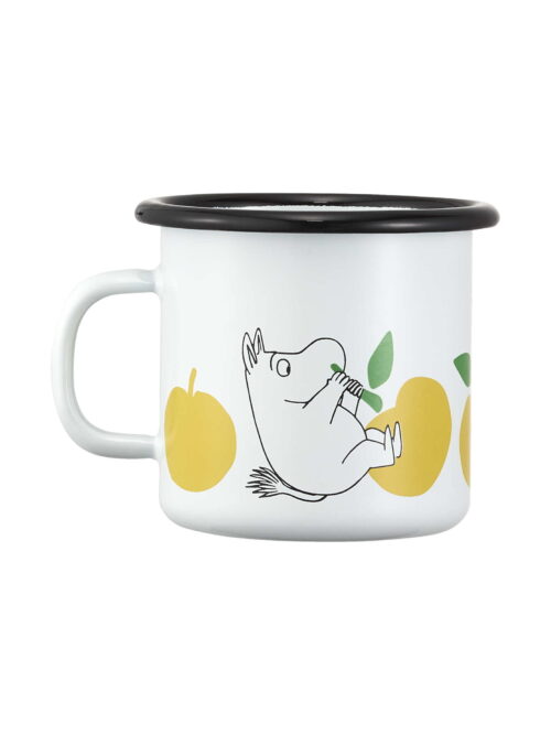 Moomin Joyful Apples kubek emaliowany Muurla