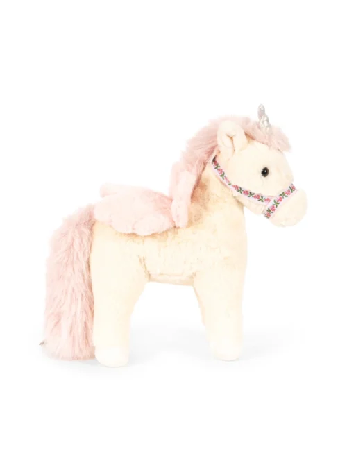 starlight unicorn maskotka jednorożec dziewczynka konges sloejd biały różowy pluszak
