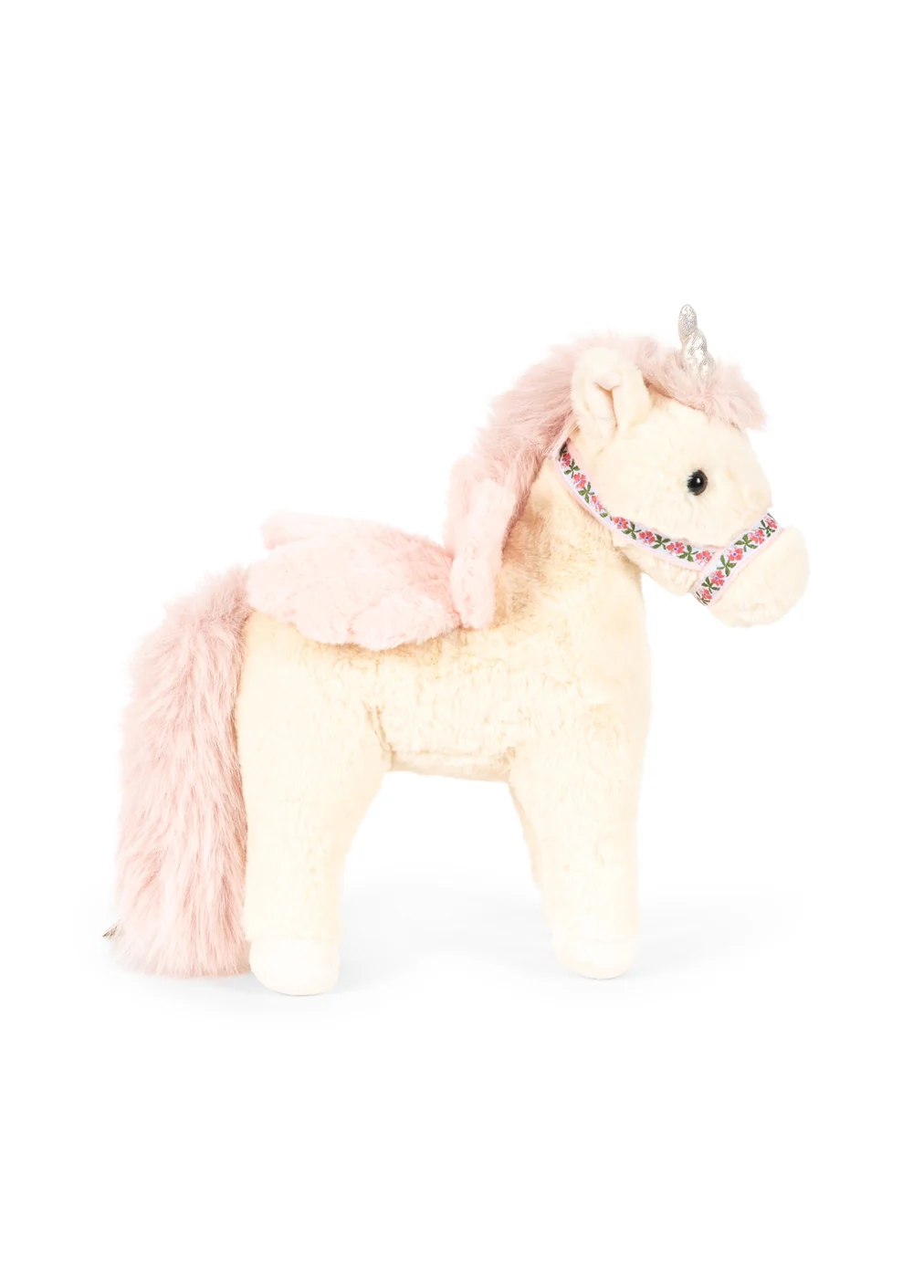 starlight unicorn maskotka jednorożec dziewczynka konges sloejd biały różowy pluszak
