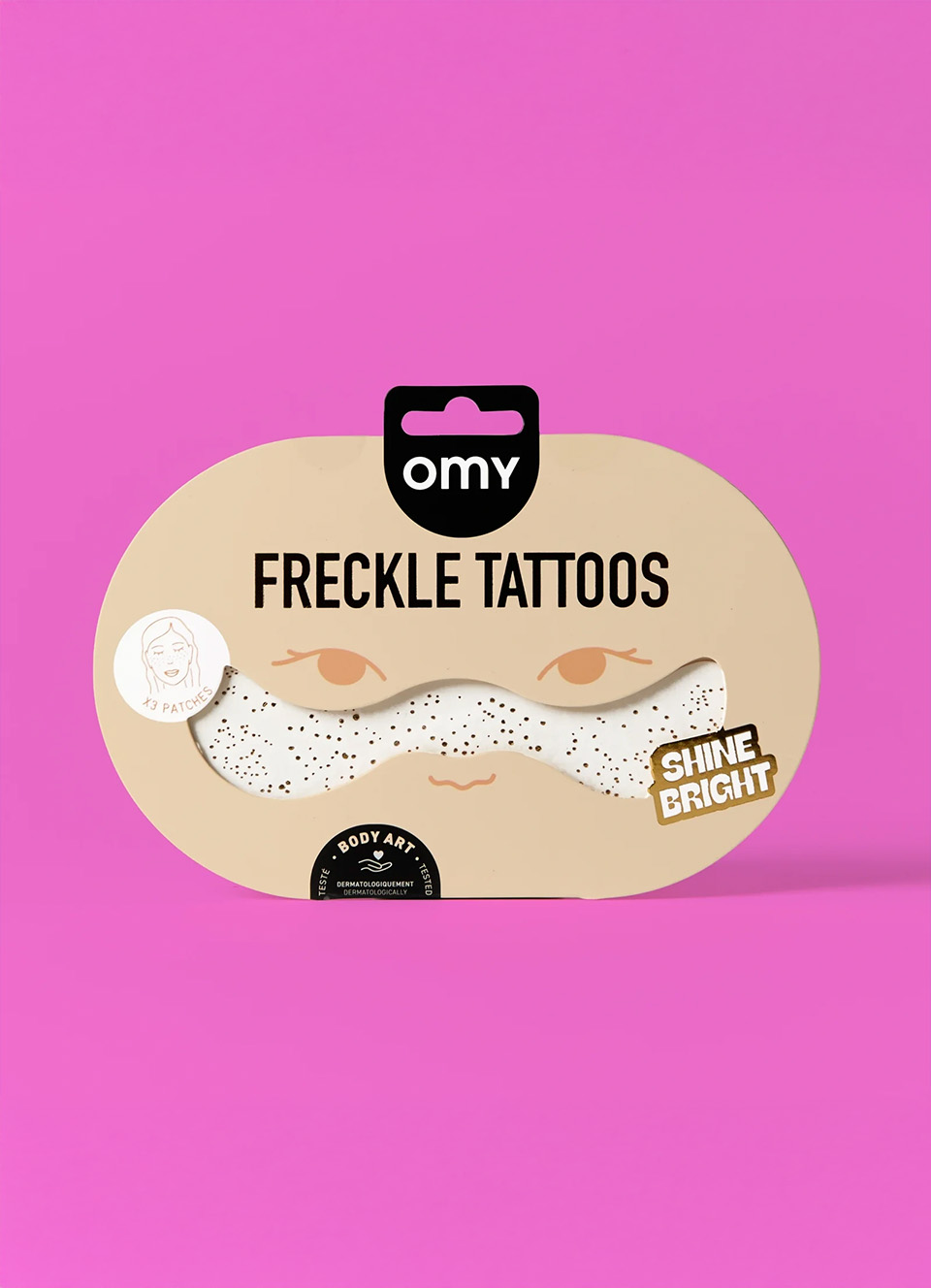 OMY Złote Piegi Brokatowe Shine Bright