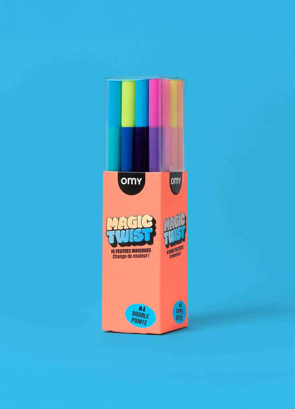 OMY Magic Twist Magiczne Flamastry 16 szt.