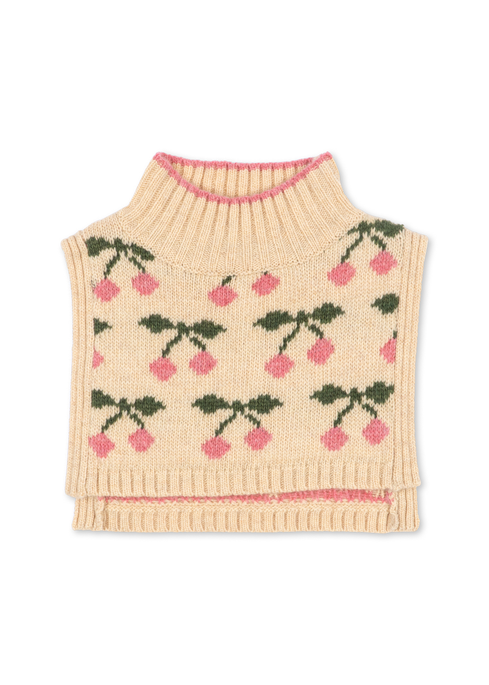 Belou neckwarmer komin szalik wisienki cherry konges sloejd