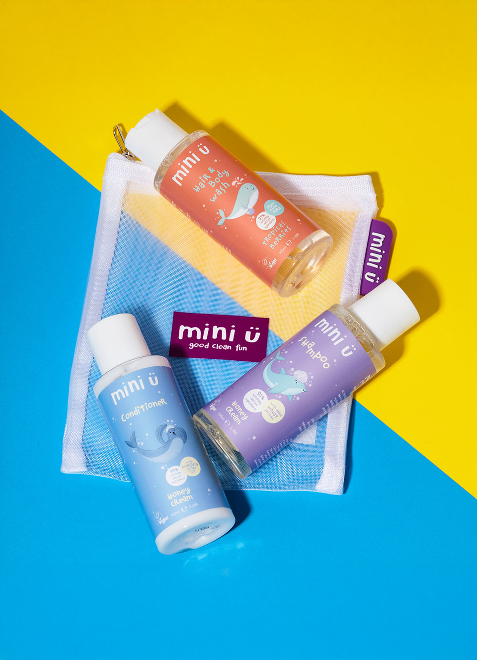 Mini U Travel Size zestaw kosmetyków dla dzieci