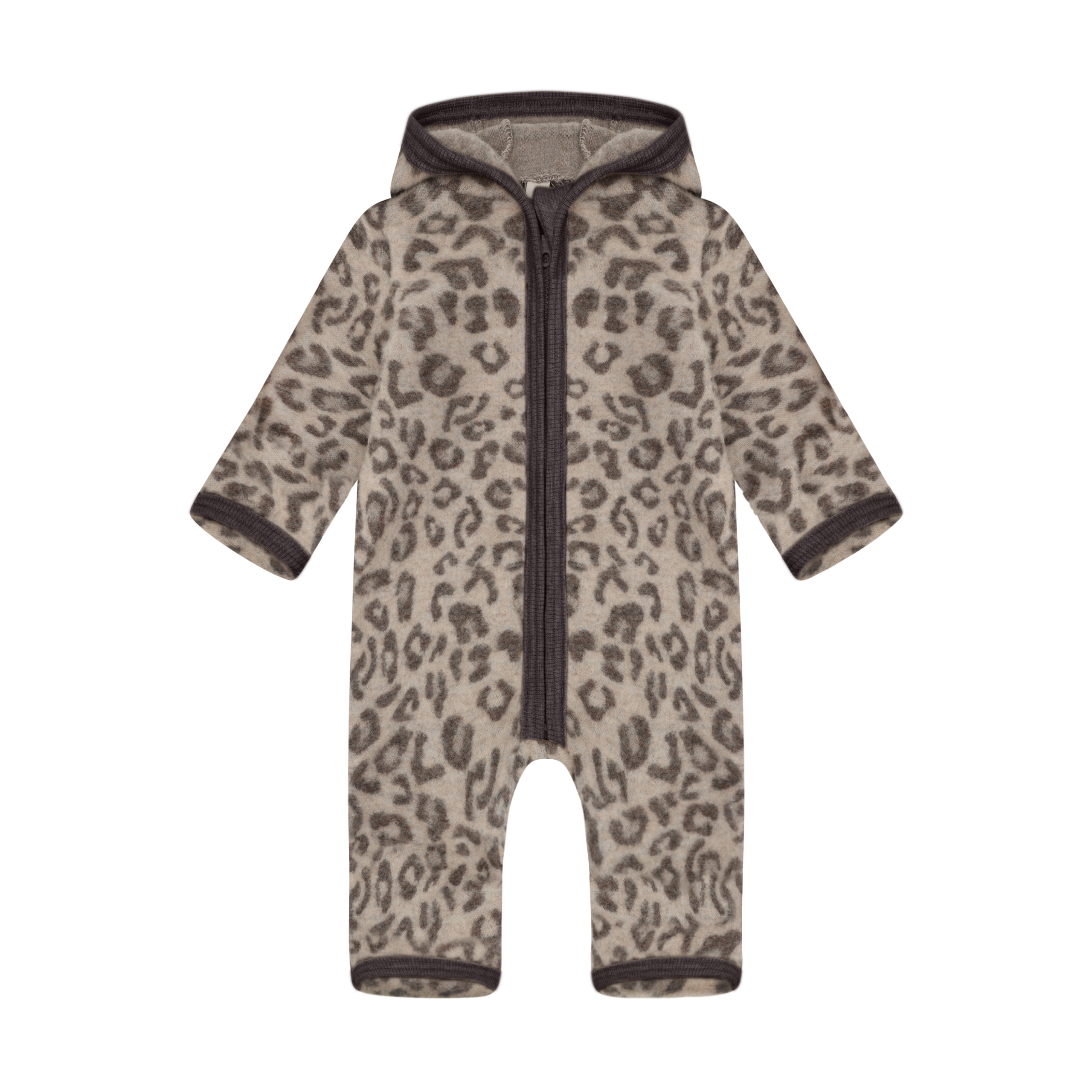 pram suit merino panterka camel melange jesień