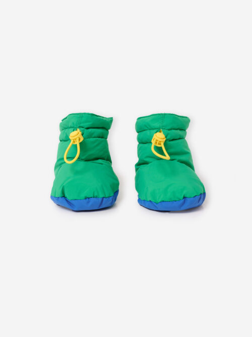 buciki niechodki padded ocieplane zielone bobo choses