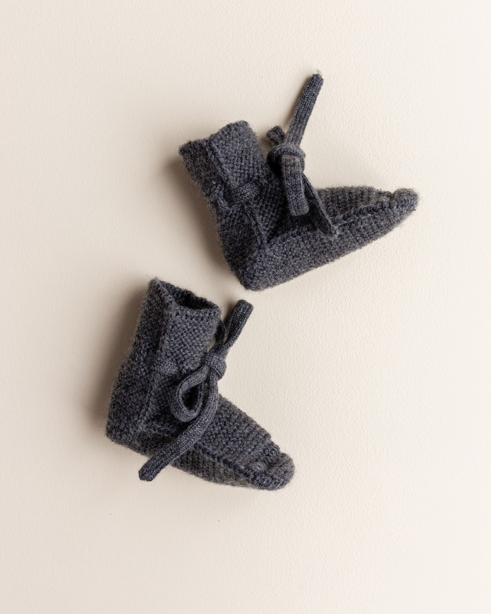 HVID Booties The Original Charcoal buciki niemowlęce
