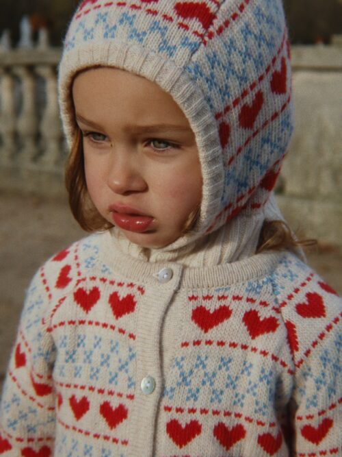 belou balaclava kominiarka konges sloejd heart