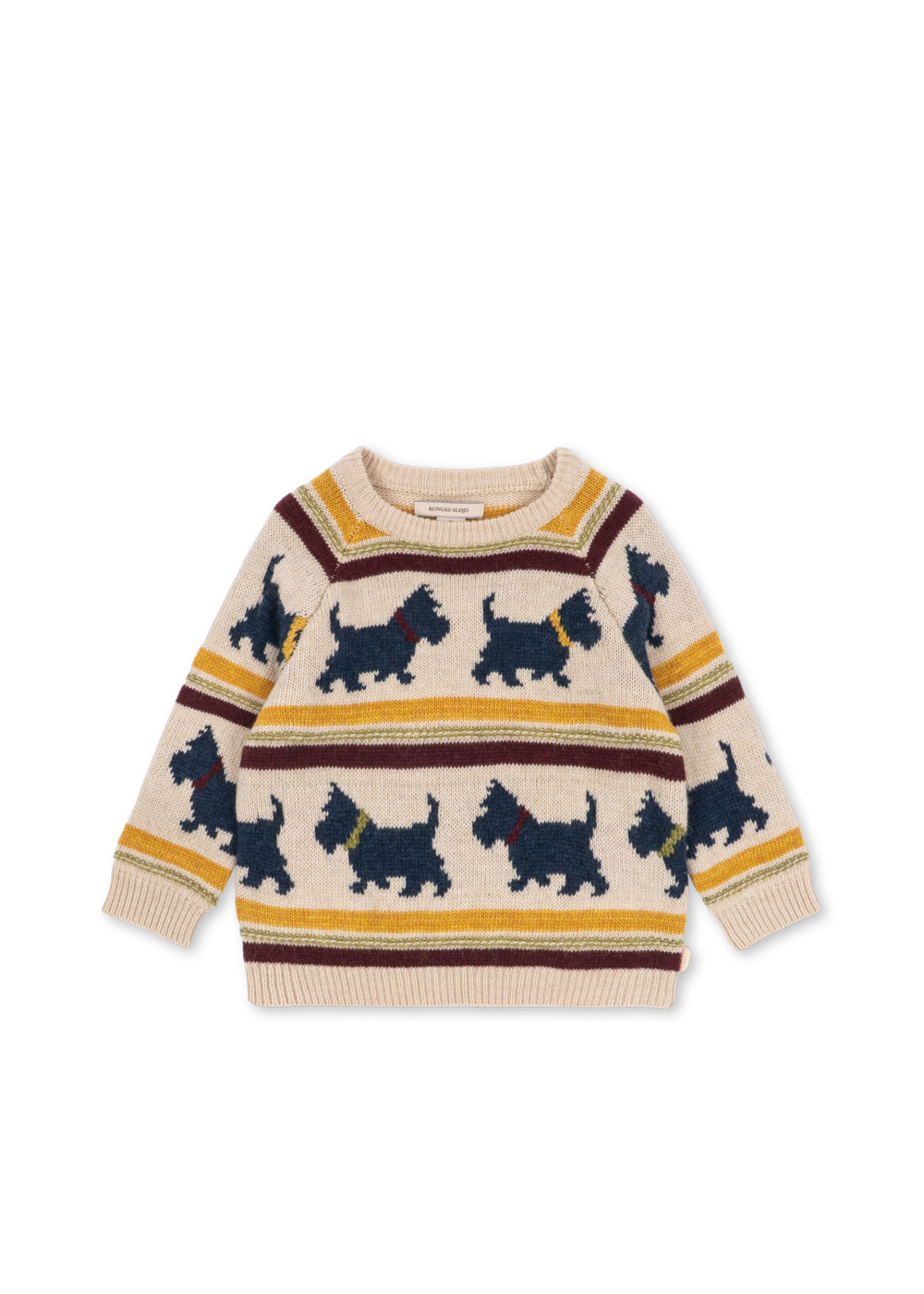 sweter piccolo scottie konges slojd jesień zima wełna