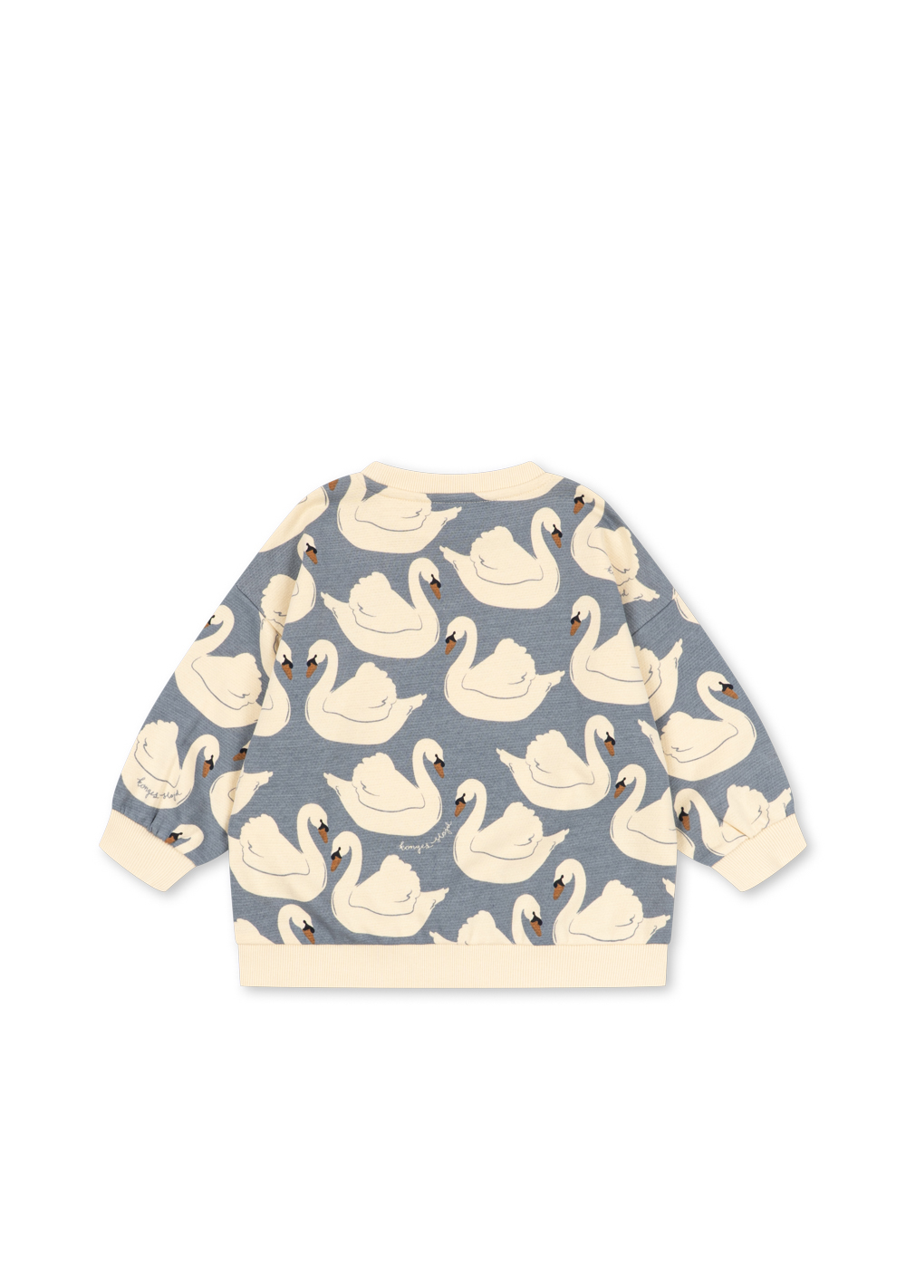 bluza z łabędziami bawełniana konges slojd